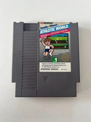 Family Fun Fitness Athletic World pour Nintendo NES - Photo 1/3