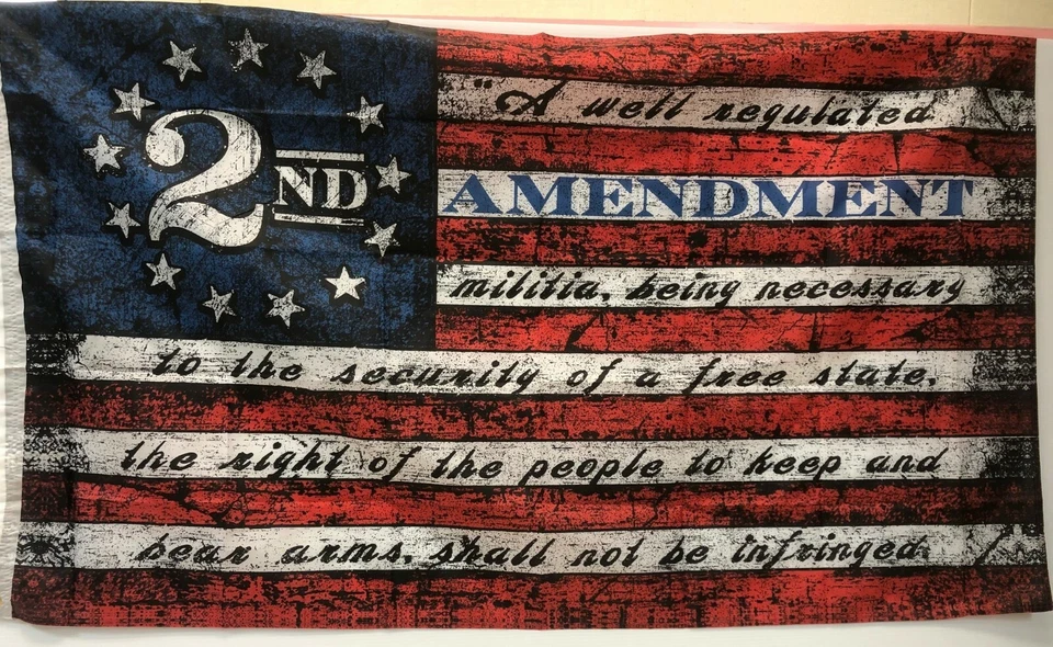 Flag Militia 2nd Amendment Flags We The People 3x5 Ft With Grommets - Image 1 of 1