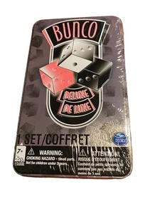 Bunco Deluxe en hojalata cáncer de mama Bunco de Spin Master todavía sellado - Imagen 1 de 4