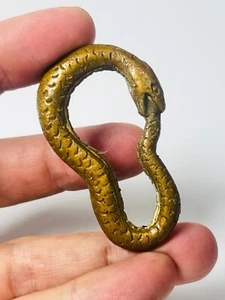 Anillo Ouroboros Naga Sagrado Amuleto Tailandés del Bosque Kham Chanod, Serpiente Bendita - Imagen 1 de 22