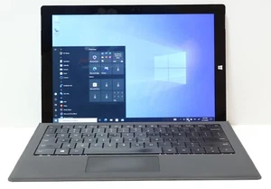 Microsoft Surface Pro 3 256GB Core i7-4650U 1.7GHz 8GB Wi-Fi 12" W10P Silver - Picture 1 of 20