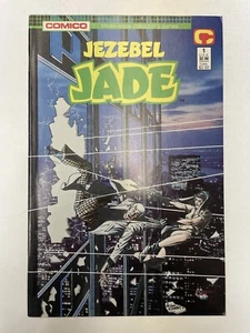 Jezebel Jade #1 Adam Kubert Johnny Quest 1988 Comico Comics - Picture 1 of 7