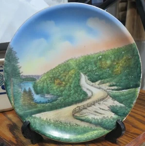 Ozarks View souvenir plate Springfield Missouri Jonroth ca 1930s - Picture 1 of 3
