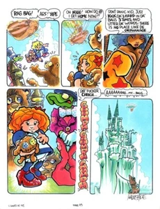 MARK BODE The Lizard of Oz (2004) CHEECH WIZARD original ART - Picture 1 of 1