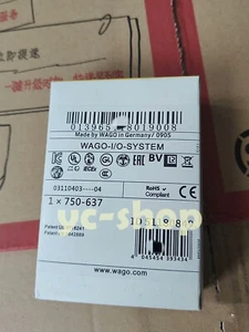 1PC WAGO 750-637 1PCS new Incremental Encoder Interface Module; RS-422; 32-bit* - Picture 1 of 2
