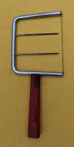 Kitchen Utensil Bakelite Red Handle Cheese Slicer Or ? sep23 - Picture 1 of 7