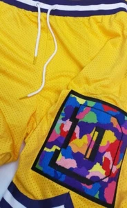 NBA style Basketball Shorts with Zippered Pockets S ~ 3XL - Bild 1 von 1