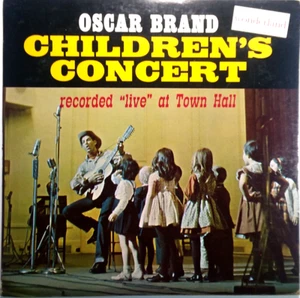 OSCAR BRAND- Children’s Concert Live At City Hall - Vinyl LP Wonderland RLP-1438 - Imagen 1 de 6