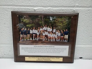2010 Pen State Frauen Volleyball Team Foto Plakette Landesmeister - Bild 1 von 4