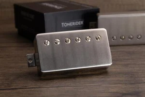 Tonerider Alnico 2 Classic Humbucker - F-Spaced Bridge (52mm) / Aged Nickel - Picture 1 of 2