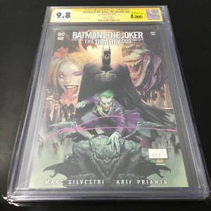 Batman & The Joker Deadly Duo #1 Signature Series signiert Marc Silvestri CGC 9.8 - Bild 1 von 3