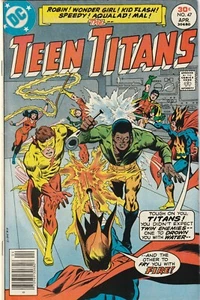 TEEN TITANS #47 / ROBIN WONDER GIRL KID FLASH SPEEDY AQUALAD MAL / 1977 - Picture 1 of 1