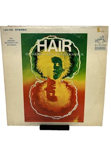Hair The American Tribal Love Rock Musical LP 1968 RCA Records LSO 1150 Vinyl - Picture 1 of 10