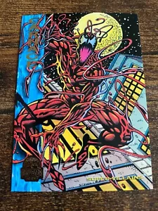 MARVEL COMICS CARNAGE 1994 FLEER MARVEL UNIVERSE #125 Vintage Rivals Comic TCG - Picture 1 of 3