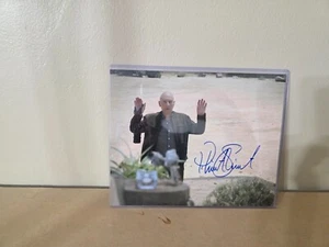 Hand Autographed Signed 8x10 Photo Star Trek Capt. Picard Patrick Stewart w/COA - Picture 1 of 2
