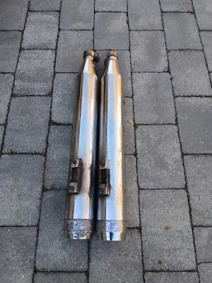 07-08 LA CHOPPERS 4" TRU SILENCIADORES ELÉCTRICOS HARLEY ELECTRA GLIDE ROAD KING STREET  Foto 1 de 4