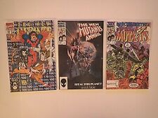 1991 The New Mutants 100, 1984 New Mutants Annual 1 and 1985's Special Edition 1
