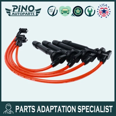 06A905430AH 4 cables de bujía para VW Seat Beetle Golf Jetta 1998-2011 Volkswagen Foto 1 de 4