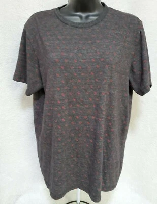 True Religion Mens Shirt Size L Large Gray Red Logo - Image 1 of 4