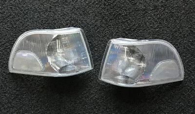 Volvo C70 S70 V70 Corner Parking Turn Signal CLEAR set pair 9483185/6 - Image 1 of 3