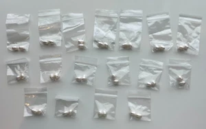 Loose, White Freshwater Pearls for Jewelry Making, Teardrop&Baroque, Pre-Drilled - Picture 1 of 22