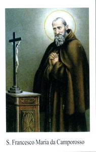 SANTINO S. FRANCESCO MARIA DA CAMPOBASSO  IMAGE PIEUSE - HOLY CARD SANTINI - Picture 1 of 1