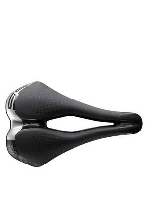 Bicycle Saddle, S 5 Lady SuperFlow, L 160x255 mm, Black - Image 1 of 2