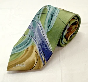J. Garcia Mens Silk Necktie "Snake In Juggling Show" Special Edition - Picture 1 of 12