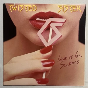 Twisted Sister / Love Is For Suckers 1987 Vinyl LP VG+/VG+ Atlantic Record Album - Picture 1 of 4