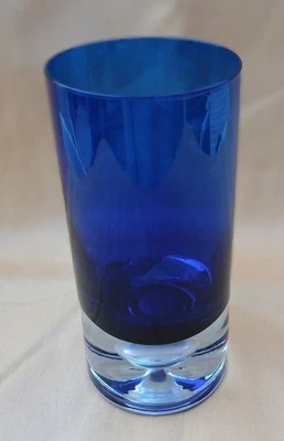 A Block Stockholm Cobakt highball glass. - Image 1 of 2