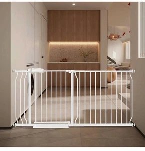 Extra Wide Baby Gate with Door Pressure Mounted 62.20-66.92 Inch,Child Baby G... - Picture 1 of 7