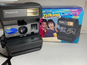 Polaroid One-Step Talking Camera used With Original Box/paperwork Tested!!! - Picture 1 of 8