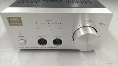 Stax Vacuum Tube Driver Unit SRM-006tA Headphone Amplifier Silver Main unit only - Image 1 of 4