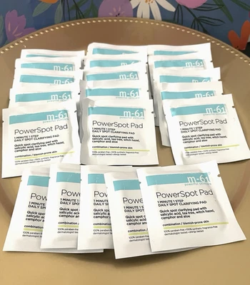 20-pk M-61 PowerSpot Pad 1 Minute 1 Step Daily Spot Clarifying Pads NEW no BOX - Image 1 of 3