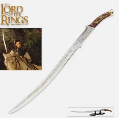 Espada Erwin's Handhafang Señor de los Anillos Espada Hecha a Mano Personalizada Réplica Espada Foto 1 de 4