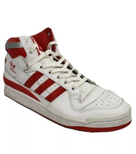 adidas forum mid refined white