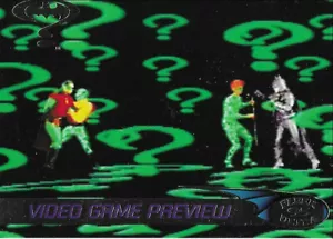Carte collezionabili Fleer Ultra Batman Forever 1995 punta videogioco G-1 e G-2 - Foto 1 di 2