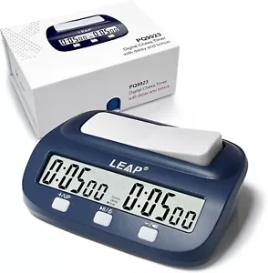 LEAP Chess Clock Digital Chess Timer Professional Chess Clock Timer with BONUS - Picture 1 of 6