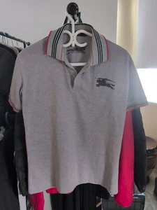 Kids Burberry London Polo Shirt - Picture 1 of 7