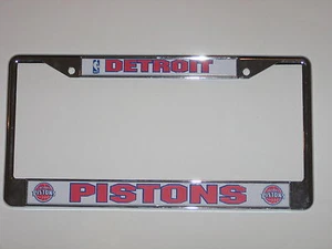 Detroit Kolben Metall Nummernschild Rahmen - Wetterbeständig KOSTENLOSER VERSAND!! - Bild 1 von 1