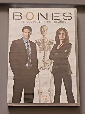 BONES SEASON 1 DVD Set - David Boreanaz Emily Deschanel - Full Season Sealed NEW - Image 1 of 2