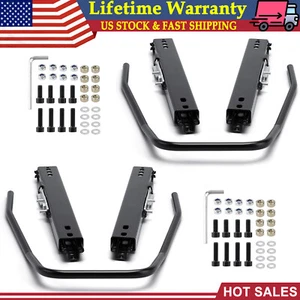 2X Universal Seat Slider Seat Mounting Track Assembly Kit For NRG Sparco USA - Picture 1 of 12