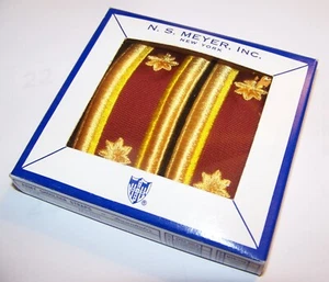 N.S. Meyer, Inc: Current U.S. Army Shoulder Boards Major Transportation Corps - Picture 1 of 5