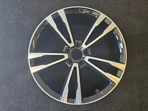 18-21 Volvo XC60 V60CC 19x7.5" 5-Spoke Black Diamond Cut Alloy Wheel 31428596 - Picture 1 of 5