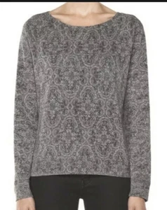 Current/Elliott The Letterman Heather Antique Lace Long Sleeve Sweatshirt Size 0 - Bild 1 von 7