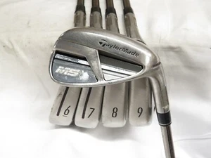Used TaylorMade M5 Iron Set 6-PW UST Recoil 450 F1 Ladies Graphite Shafts L - Picture 1 of 9