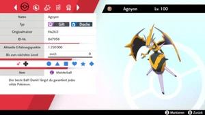 Shiny Agoyon Naganadel Pokemon Espada Escudo 6DV! + Meisterball  - Imagen 1 de 5