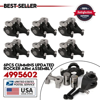 Conjunto de brazo basculante de 6 piezas para Cummins Dodge Ram 2500 3500 diésel 24 V 5,9 L 6,7 L Foto 1 de 4