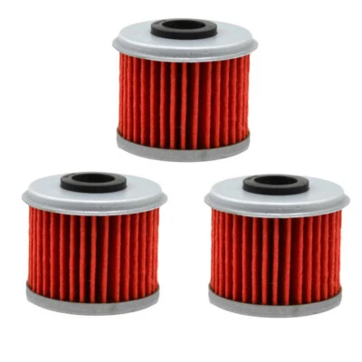 3X Filtros de aceite para Honda CRF150R CRF150RB CRF250R CRF250X CRF450R CRF450X Foto 1 de 4