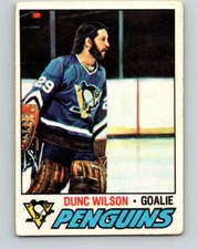 (HCW) 1977-78 O-Pee-Chee #224 Dunc Wilson  Pittsburgh Penguins V14527